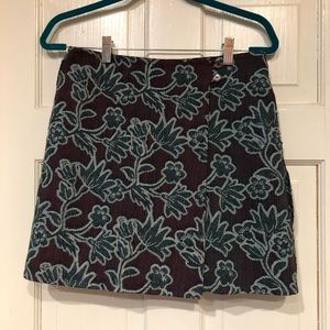 Topshop reversible wrap-around skirt